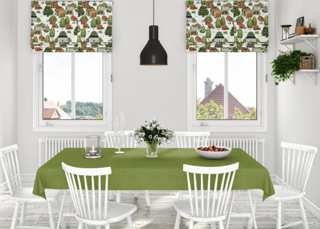 Gardintyger Mönstrade|Arvidssons Textil<Arvidssons textil Grönkulla grön