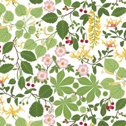 Gardintyger Mönstrade|Arvidssons Textil<Arvidssons textil Haga multi blommigt tyg