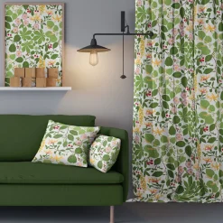 Gardintyger Mönstrade|Arvidssons Textil<Arvidssons textil Haga multi blommigt tyg