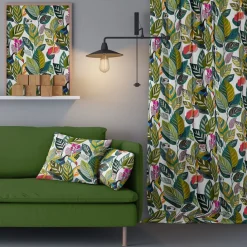 Gardiner Mönstrade<Nordisk Textil Happy Fauna gardiner