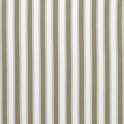 Randiga Möbeltyger|Rutor & Ränder<Nordisk Textil Harlow grön-vit randigt tyg