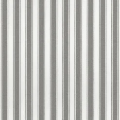 Randiga Möbeltyger|Rutor & Ränder<Nordisk Textil Harlow ljusgrå-vit randigt tyg