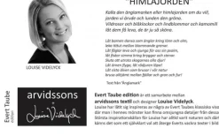 Gardintyger Mönstrade|Arvidssons Textil<Arvidssons textil Himlajorden svart tyg