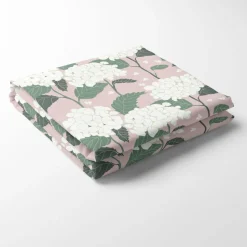 Bordsduk<Arvidssons textil Hortensia rosa bordsduk