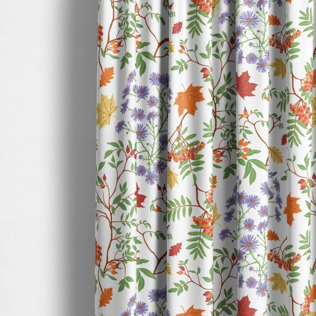 Gardintyger Mönstrade|Arvidssons Textil<Arvidssons textil Höstaster multi tyg