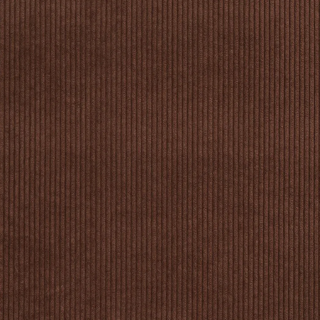 Enfärgade Möbeltyger<Nordisk Textil Huggy brun möbeltyg - Slitstark manchester