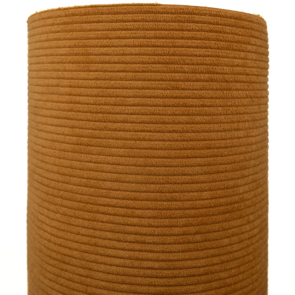 Enfärgade Möbeltyger<Nordisk Textil Huggy ockra möbeltyg - Slitstark manchester