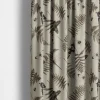 Gardintyger Mönstrade|Arvidssons Textil<Arvidssons textil Humlan beige linnelook tyg