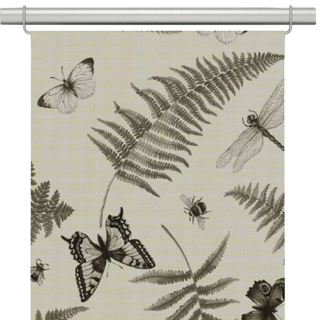 Panelgardiner<Arvidssons textil Humlan beige panelgardiner