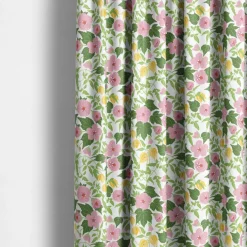 Gardiner Mönstrade<Arvidssons textil Husknuten rosa gardiner