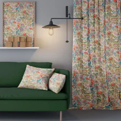 Gardintyger Mönstrade<Nordisk Textil Jacobin multi tyg