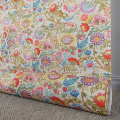 Gardintyger Mönstrade<Nordisk Textil Jacobin multi tyg