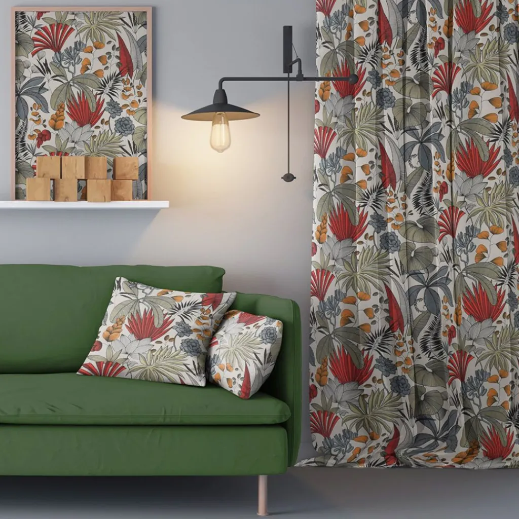 Gardiner Mönstrade<Nordisk Textil Jakarta gardiner