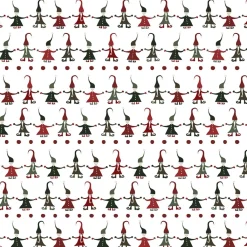 Gardintyger Mönstrade|Arvidssons Textil<Arvidssons textil Juldans vit tyg