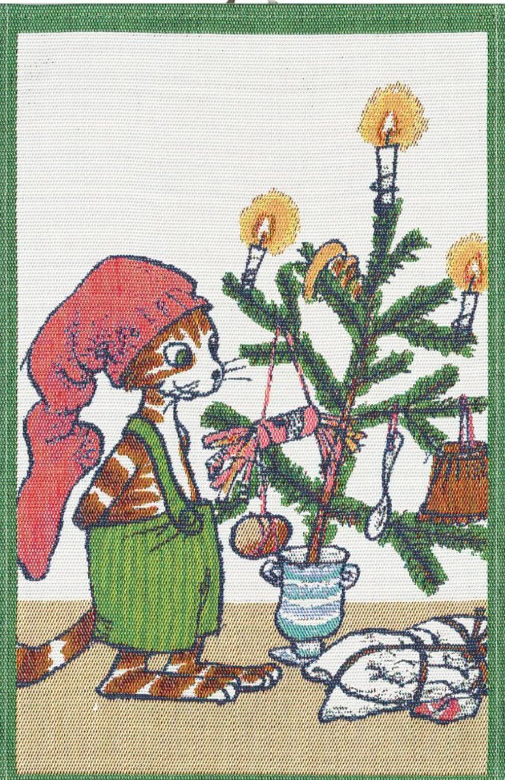 Kökshandduk|Jul I Köket<Ekelund Julfest kökshandduk 40X60 - s Linneväveri
