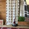 Gardintyger Mönstrade|Arvidssons Textil<Arvidssons textil Julian och co bård grå tyg