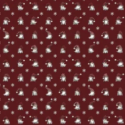 Jultyger|Gardintyger Mönstrade<Arvidssons textil Julian och co röd tyg
