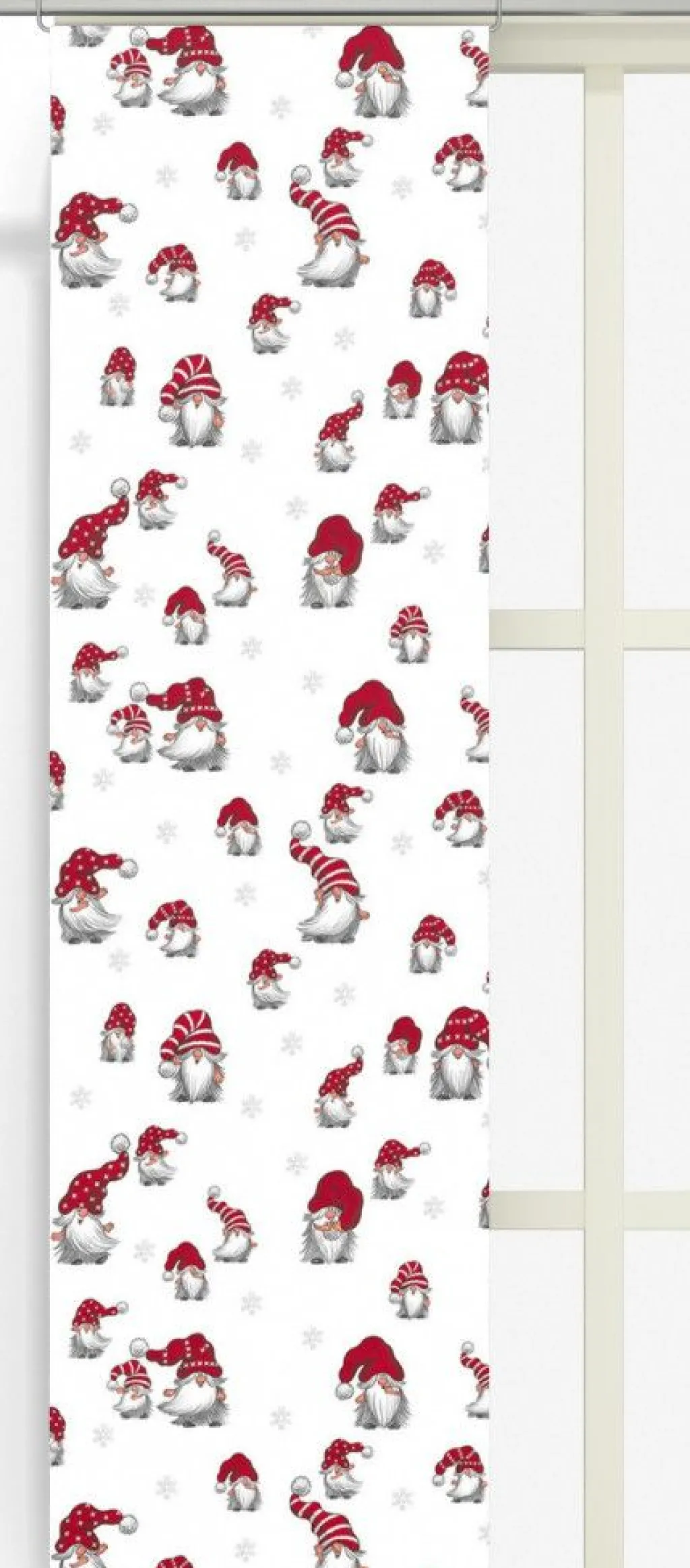 Julgardiner|Panelgardiner<Arvidssons textil Julian vit panelgardiner