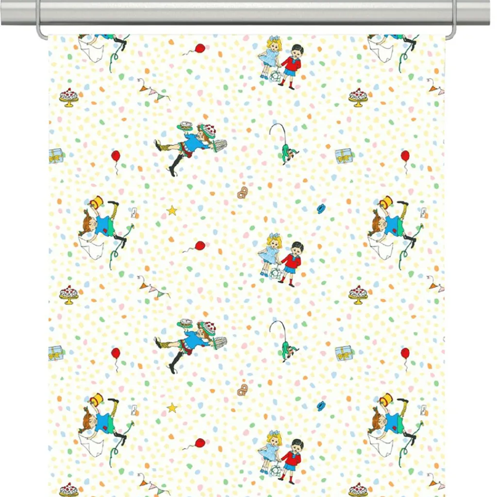 Panelgardiner<Arvidssons textil Kalas hos pippi panel – Panelgardin
