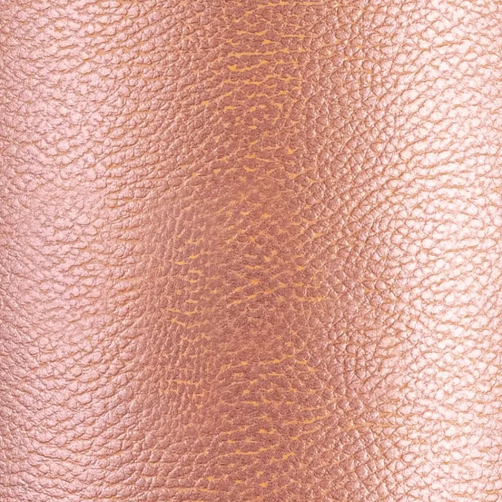 Enfärgade Fuskskinn<Nordisk Textil Karia koppar fuskskinn