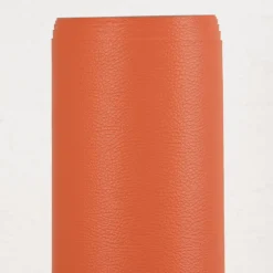 Enfärgade Fuskskinn<Nordisk Textil Karia orange fuskskinn