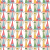 Gardintyger Mönstrade|Arvidssons Textil<Arvidssons textil Kitty multi tyg med retro katter