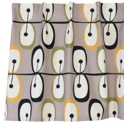 Gardinkappor Mönstrade<Arvidssons textil Kiwi beige gardinkappa metervara