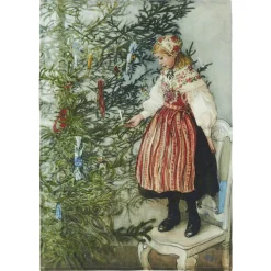 Kökshandduk|Jul I Köket<Svanefors Konfekt kökshandduk - Carl Larsson