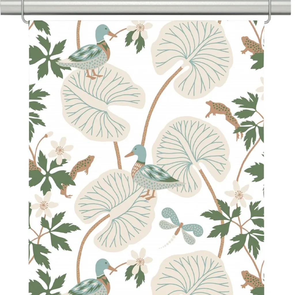Panelgardiner<Arvidssons textil Kärrleken offwhite panelgardiner