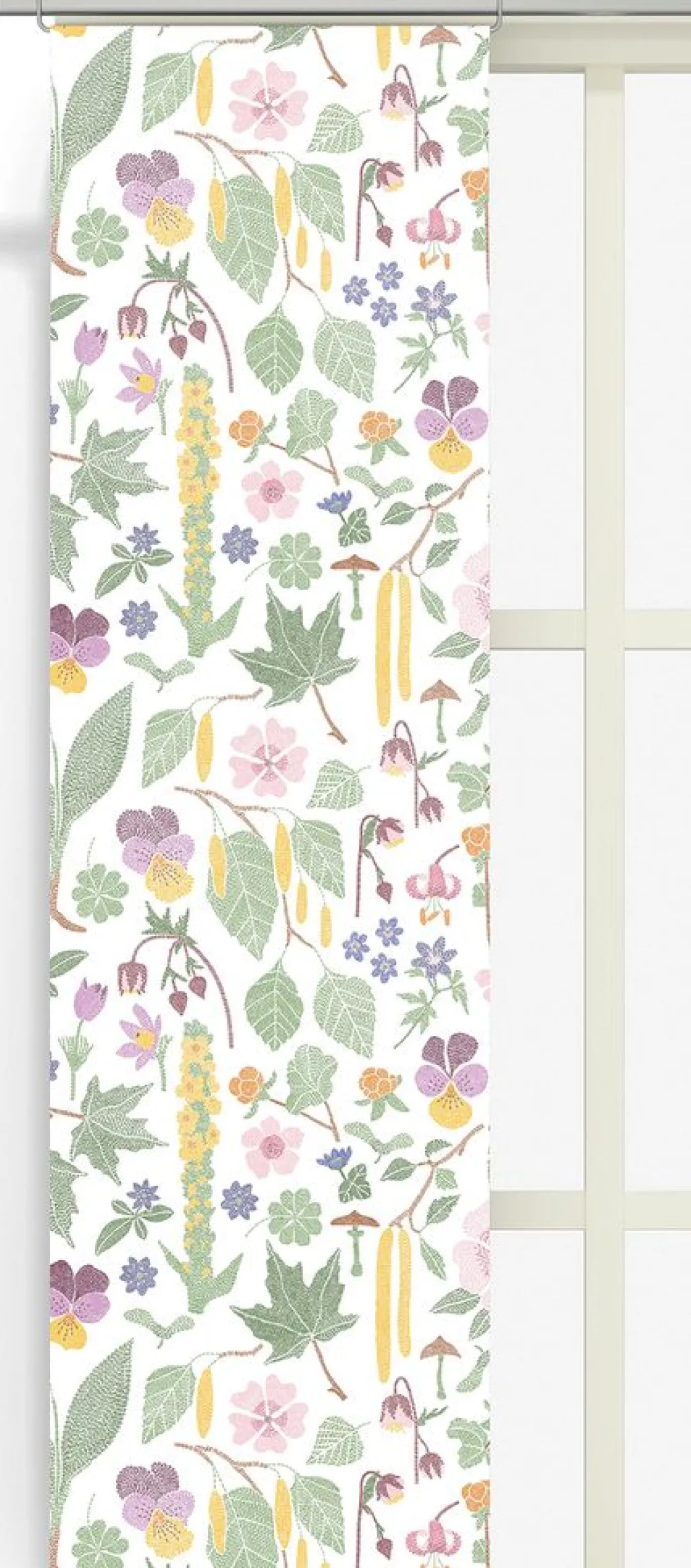 Panelgardiner<Arvidssons textil Kungsljus multi panelgardiner