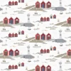 Gardintyger Mönstrade|Arvidssons Textil<Arvidssons textil Kust offwhite tyg