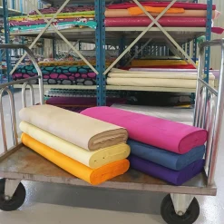 Lakansväv|Bomullstyger<Nordisk Textil Lakansväv orange