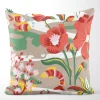 Mönstrade Kuddfodral<Arvidssons textil Landet Bubblar orange/beige Kuddfodral