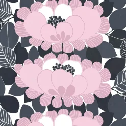 Gardintyger Mönstrade|Arvidssons Textil<Arvidssons textil Leia rosa