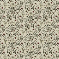 Gardintyger Mönstrade|Arvidssons Textil<Arvidssons textil Leksand Mini culla grön tyg