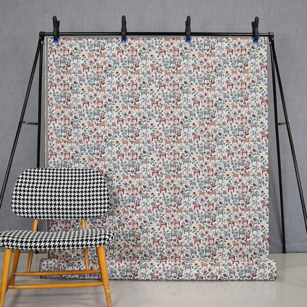 Mönstrade Möbeltyger<Arvidssons textil Leksand mini natur jacquard