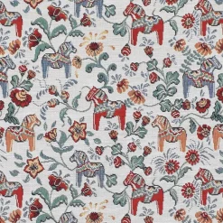 Mönstrade Möbeltyger<Arvidssons textil Leksand mini natur jacquard