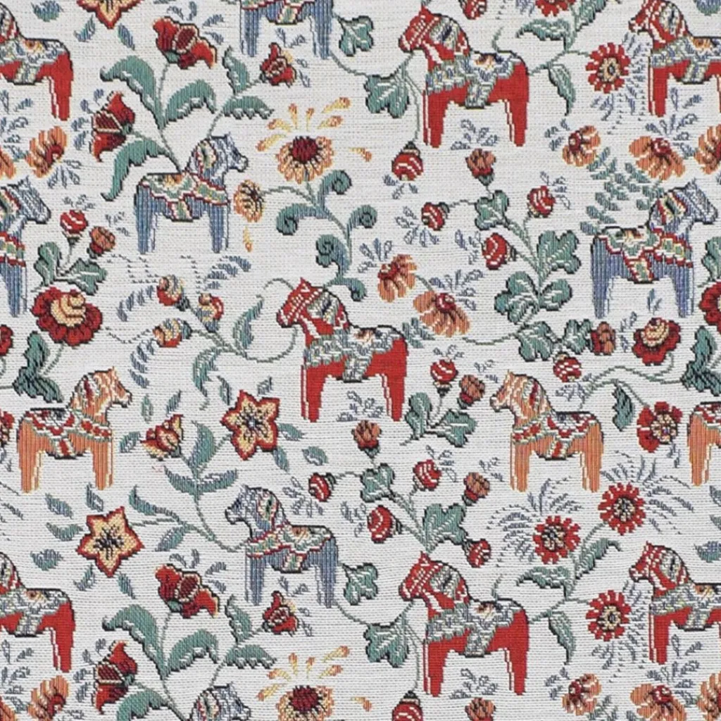 Mönstrade Möbeltyger<Arvidssons textil Leksand mini natur jacquard