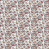 Gardintyger Mönstrade|Arvidssons Textil<Arvidssons textil Leksand mini vinröd-petrol tyg med traditionellt dalahästtryck