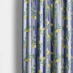 Gardiner Mönstrade<Nordisk Textil Lemon stripe gardiner