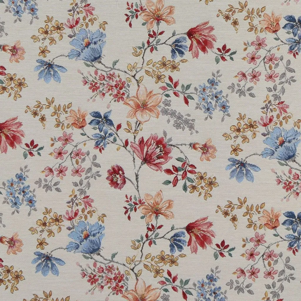 Blommiga Möbeltyger|Mönstrade Möbeltyger<Arvidssons textil Lilium möbeltyg