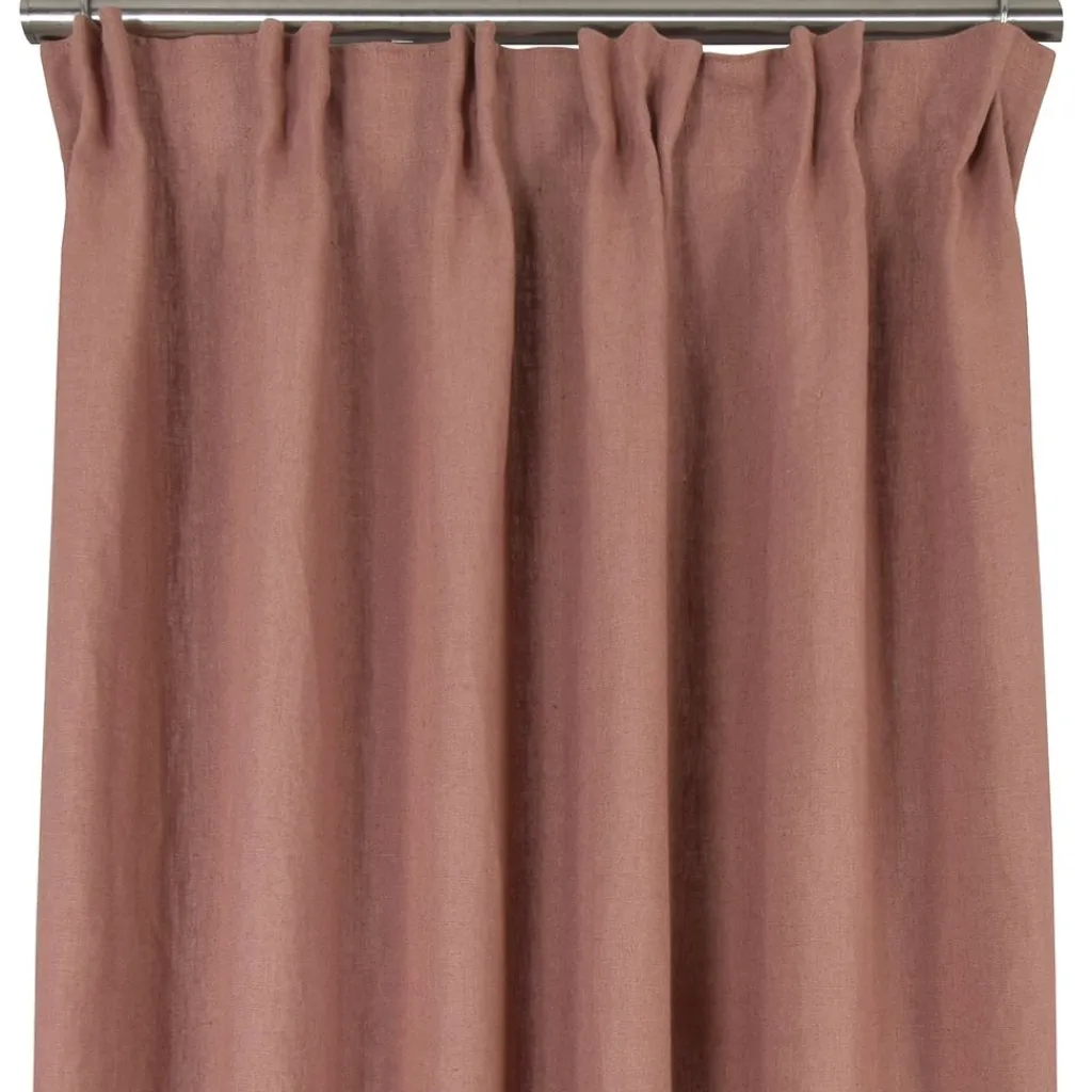 Linnetyger|Linnegardiner<Nordisk Textil Linnegardiner Verone Gammelrosa