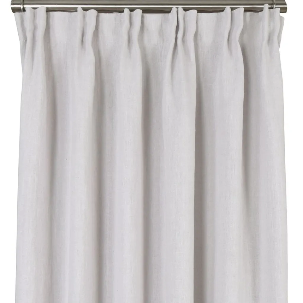 Linnetyger|Linnegardiner<Nordisk Textil Linnegardiner Verone Ljusgrå
