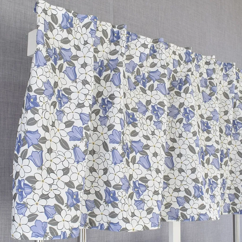 Gardinkappor Mönstrade|Rea Gardiner<Arvidssons textil Lisa lila gardinkappa metervara