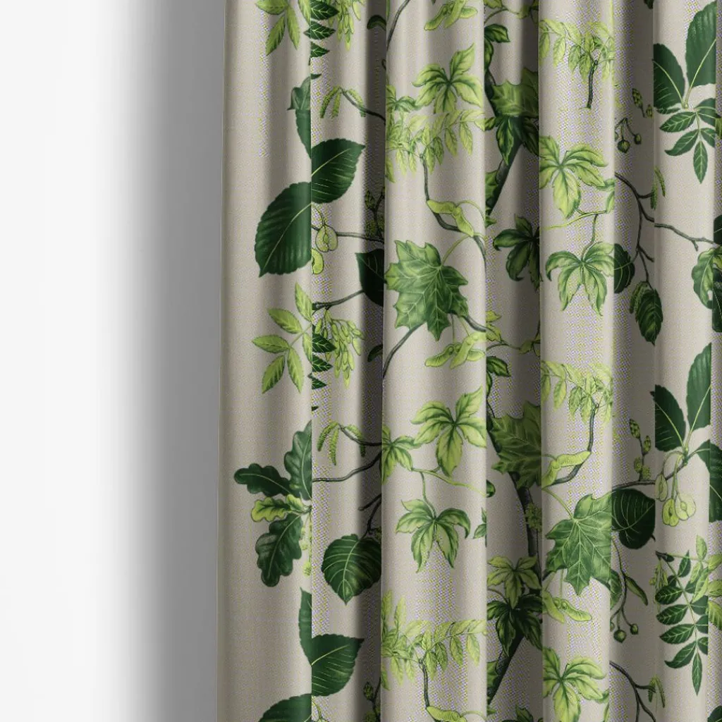 Gardintyger Mönstrade|Arvidssons Textil<Arvidssons textil Liv linnelook tyg
