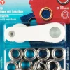 Öljetter<Prym Öljetter 11mm silver