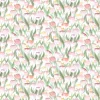 Gardintyger Mönstrade|Arvidssons Textil<Arvidssons textil Ljuvligt rosa – blommigt tyg i mjuka rosa och gula toner