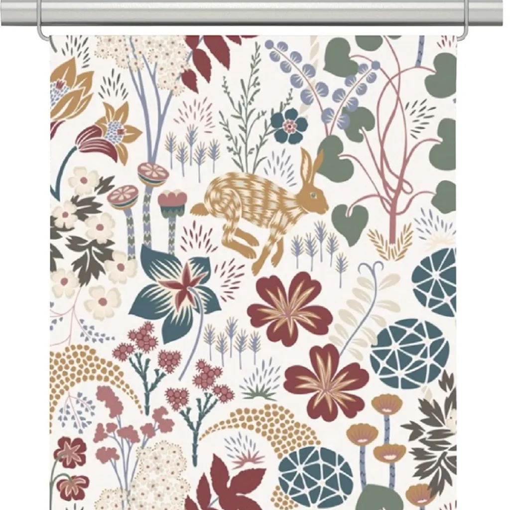 Panelgardiner<Arvidssons textil Lyckeflykt offwhite panelgardiner