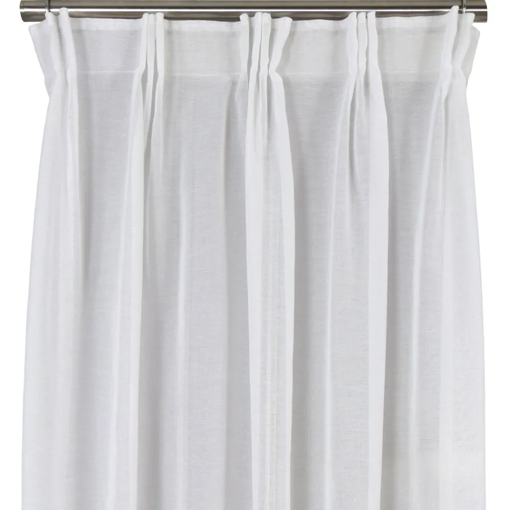 Gardiner Enfärgade<Nordisk Textil Madison offwhite gardin 2x140x280cm - Hotellgardiner