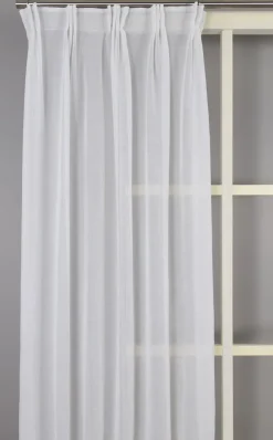 Gardiner Enfärgade<Nordisk Textil Madison offwhite gardin 2x140x280cm - Hotellgardiner
